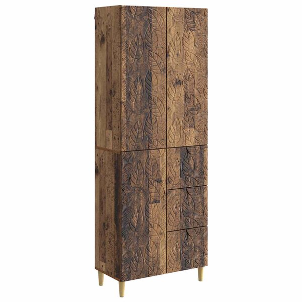 vidaXL 2 Pièces Bois ancien