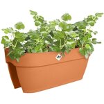 Balconnière Vibia Campana Flower Bridge 60 - Marron 26 x 59 x hauteur 22 cm - 100 recyclé