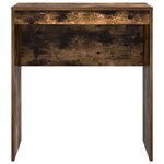 vidaXL Bureau Chêne fumé 70 x 40 x 76 cm Bois d'ingénierie