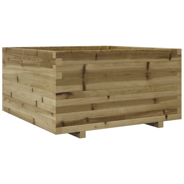 vidaXL Jardinière 90x90x49 5 cm bois de pin imprégné