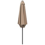 vidaXL Parasol de jardin avec base 230 x 230 cm Polyester