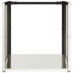 vidaXL Portant de bois de chauffage 40x40x40 cm acier inoxydable