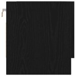 vidaXL Armoire Chêne noir 70 x 32 5 x 35 cm Bois d'ingénierie