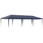 vidaXL Tente de réception 4x9 m bleu