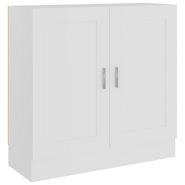 vidaXL Bibliothèque Blanc 82 5x30 5x80 cm Bois d'ingénierie