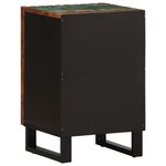 vidaXL Armoire de salle de bain 38x34x58 cm bois massif d'acacia