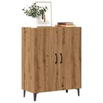 vidaXL Buffet chêne artisanal 70x34x90 cm bois d'ingénierie