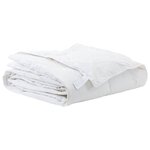 vidaXL Couette Blanc 240 x 200 cm Plume