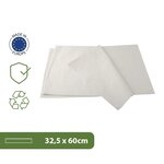 Pack and Move - Lot 100 feuilles papier de soie - 32 5 x 60 cm - Blanc - Emballage cadeau  décoration  anniversaire  mariage