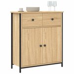 vidaXL Buffet chêne sonoma 70x30x80 cm bois d'ingénierie