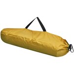 vidaXL Tente de douche WC Dressing Jaune