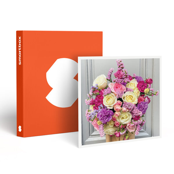 SMARTBOX - Coffret Cadeau Livraison mensuelle d’un bouquet de fleurs à domicile pendant 3 mois - Sport & Aventure