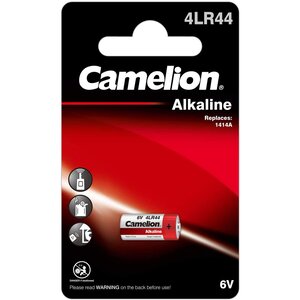 Pile Alcaline Plus 6v 4LR44 1414A CAMELION