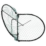 vidaXL Piège à oiseaux vert 30 cm acier