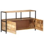 vidaXL Buffet 110x35x65 cm Bois de manguier massif