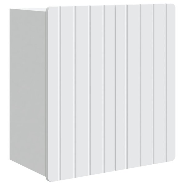 vidaXL Armoire Murale Blanc 59 x 31 x 64 cm Bois d'ingénierie