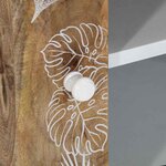 vidaXL Meuble TV 105x33 5x46 cm bois massif de manguier