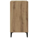 vidaXL Buffet chêne artisanal 57x35x70 cm bois d'ingénierie