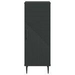 vidaXL Buffet Noir 33 x 34 5 x 89 5 cm Bois d'ingénierie