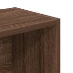 vidaXL Bibliothèque chêne marron 31x24x102 cm bois d'ingénierie