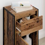 vidaXL Buffet Bois Ancien 81 x 36 x 150.5 cm Bois d'ingénierie