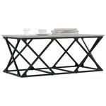 vidaXL Table basse sonoma gris 100x49x40 cm bois d'ingénierie