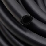 vidaXL Tuyau d'air hybride noir 0 6" 100 m caoutchouc et PVC