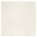 vidaXL Tapis en Peau de Mouton Synthétique Blanc 240 x 240 cm