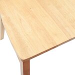 vidaXL Chaises de salle à manger 2 Pièces Naturel 50 x 52 5 x 91 cm