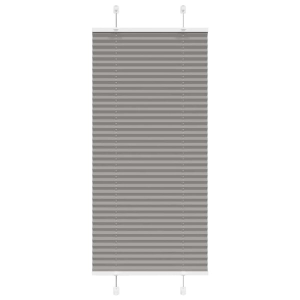 vidaXL Store plissé anthracite 65x150 cm largeur du tissu 64 4 cm