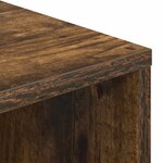 vidaXL Buffet Chêne fumé 88 5 x 29 x 84 5 cm