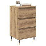 vidaXL Buffet chêne artisanal 35 x 40 x 70 cm Bois d'ingénierie