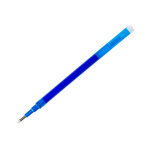 Recharge roller q-connect encre effacable couleur bleu  set de 3u