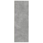 vidaXL Armoire d'apothicaire gris béton 30x41x118 cm bois d'ingénierie