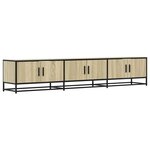 vidaXL Meuble TV chêne sonoma 210x35x41 cm bois d'ingénierie