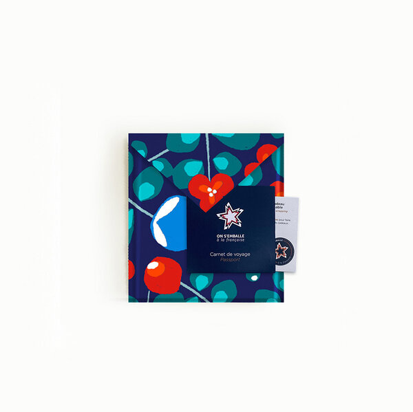 KIT Pochette cadeau réutilisable S Bleu Arras