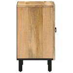 vidaXL Armoire de salle de bain 38x33x58 cm bois massif de manguier