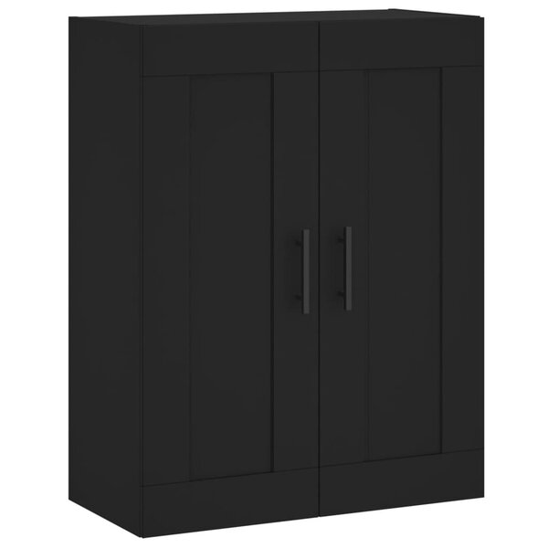 vidaXL Armoire murale noir 69 5x34x90 cm bois d'ingénierie