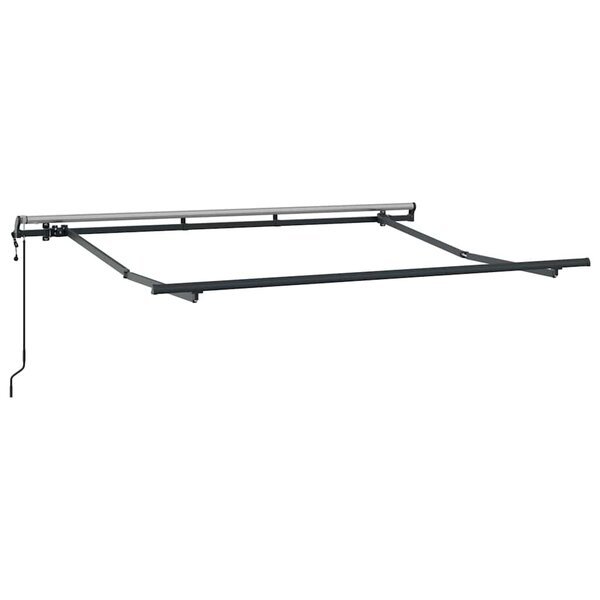 vidaXL Cadre de auvent Anthracite 3 x 2 m Métal