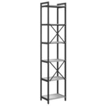 vidaXL Bibliothèque Sonoma gris 40 x 30 x 188 cm Bois d'ingénierie