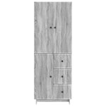 vidaXL Ensemble de Meubles 2 Pièces 66 x 34 5 x 90 cm Bois d'ingénierie