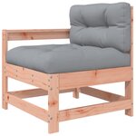 vidaXL Salon de jardin 8 Pièces avec coussins bois massif douglas