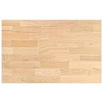 vidaXL Plan de travail de cuisine bois de chêne massif rectangulaire