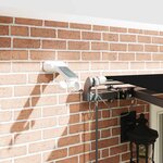 vidaXL Auvent Rétractable with Noir 400 × 350 cm tissu