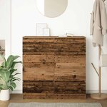 vidaXL Buffet vieux bois 100x35x99 cm bois d'ingénierie