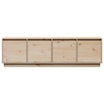 vidaXL Meuble TV 156x37x45 cm Bois de pin massif