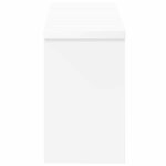 vidaXL Porte-manteau mural Blanc 50 x 16 x 26 cm Bois d'ingénierie