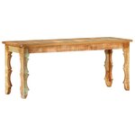 vidaXL Banc 110 x 35 x 45 cm Bois de récupération massif