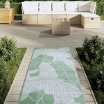 vidaXL Tapis d'extérieur ARAKIL vert 80x250 cm PP
