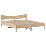 vidaXL Cadre de lit sans matelas 180x200 cm bois massif de pin